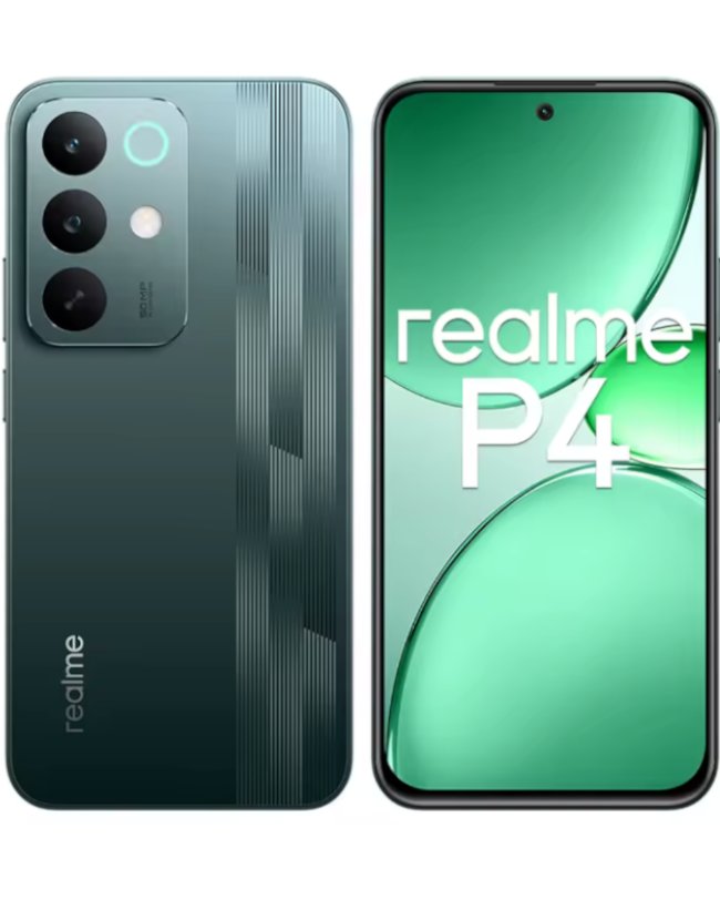 Смартфон realme p4 4g 6/128gb green